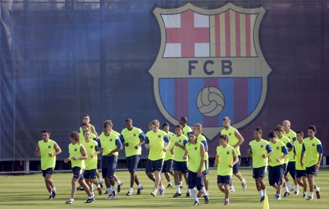 Barcelona træning