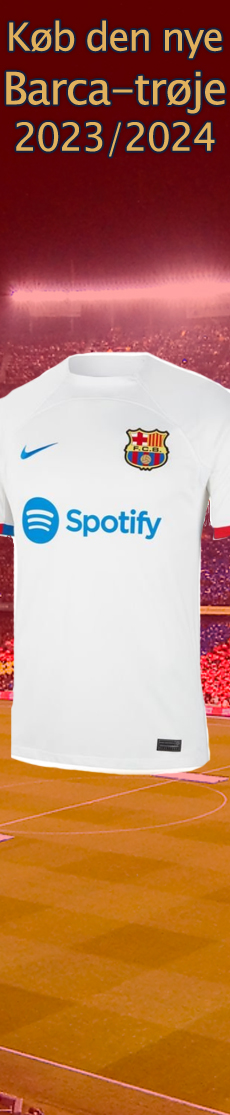 Få den nye Barcelona udebanetrøje 2023/2024